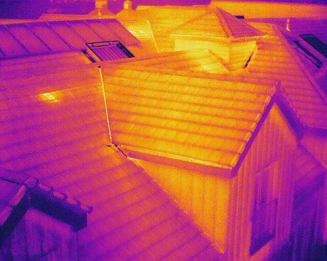 Thermal Imaging Roof Survey Image Sutton-in-Ashfield